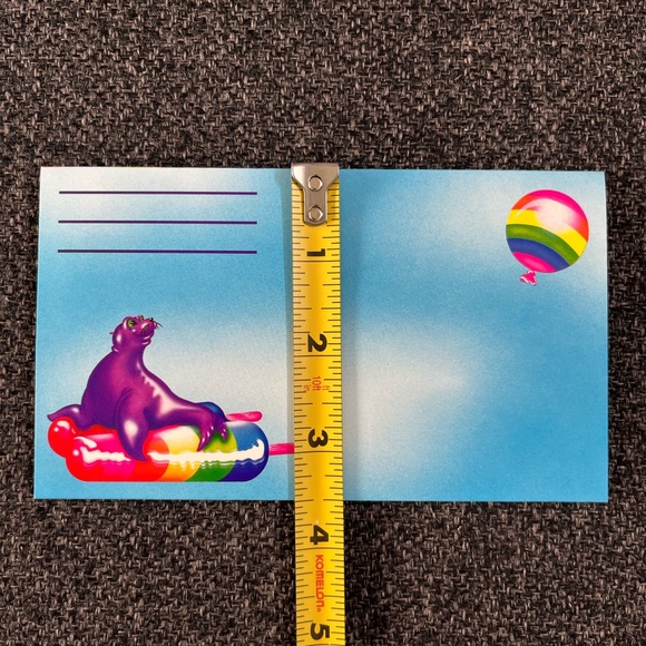 •90’s Lisa Frank Seal Popsicle Balloons Postalette Set• - Picture 6 of 6